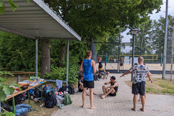 Beachvolleyballturnier auf den Außensportanlagen des Hochschulsports