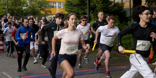 Campuslauf 2023 am Start 