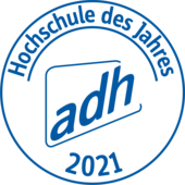 Sieger des adh "Hochschule des Jahres 2021", welches der HSP der TU Dortmund erhielt