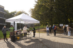 HSP-Pavillon beim Campuslauf