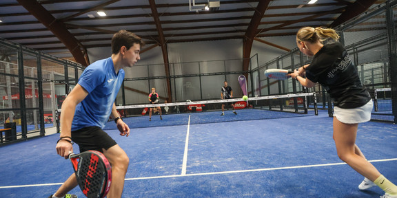 Padel Actionbild Padel Actionbild