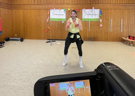 Streaming in der Sporthalle